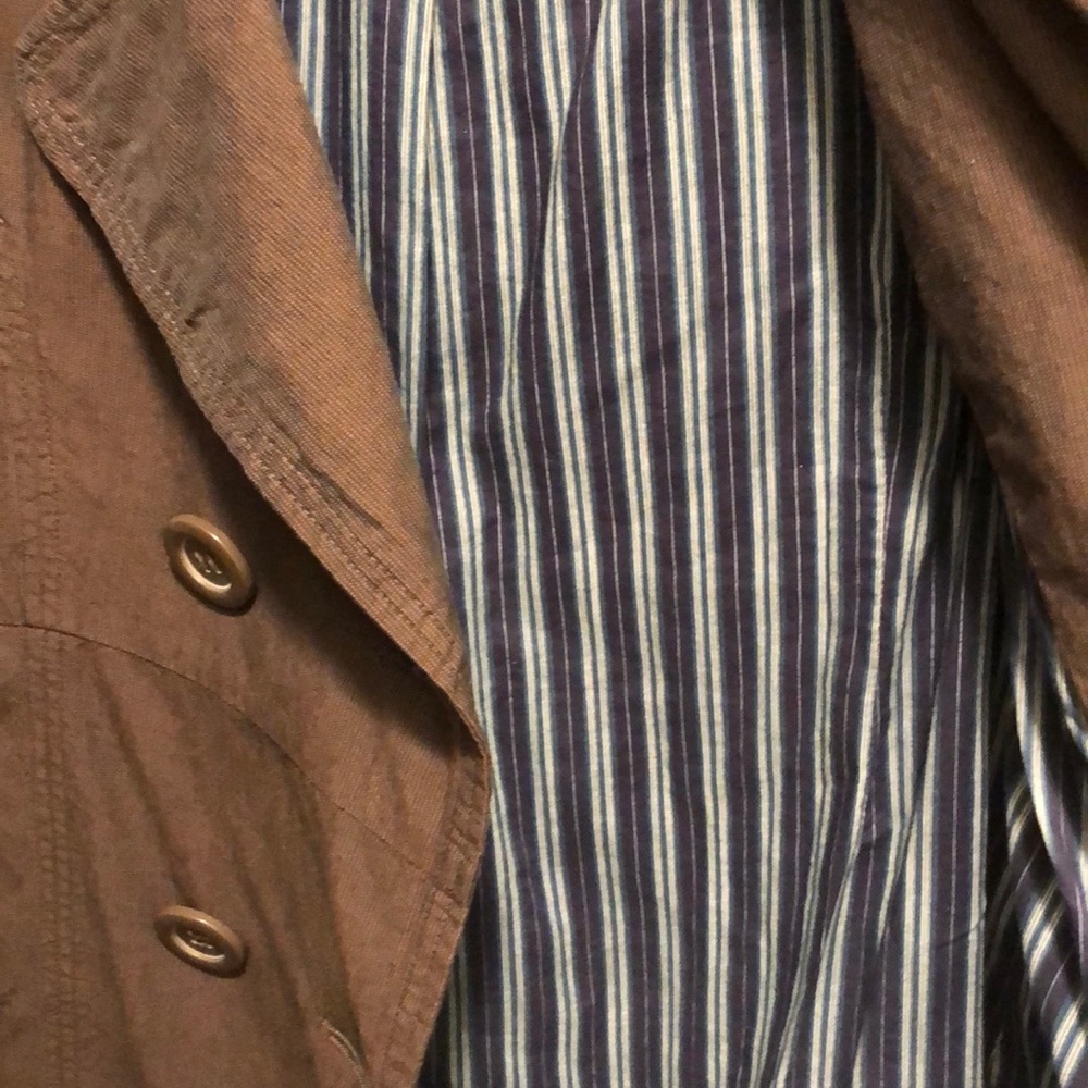 Flying Tomato Fitted Trench Coat - Picture 7 of 7